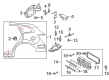 Diagram for Mazda Fuel Door - TD11-42-410E