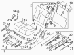 Diagram for Mazda CX-9 Seat Cushion - TK23-88-260-24