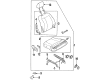 Diagram for Mazda 323 Seat Switch - B001-88-091-32