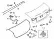 Diagram for Mazda Tailgate Lock - GJR9-56-820