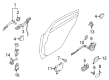 Diagram for Mazda 6 Door Latch Assembly - GS3N-73-310E