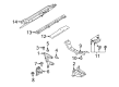 Diagram for Mazda RX-8 Engine Mount - FE01-39-040A