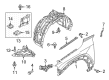 Diagram for Mazda MX-30 EV Wheelhouse - DN4E-56-141