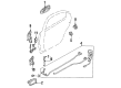 Diagram for Mazda Protege Door Latch Assembly - BC1E-72-310E