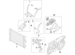 Diagram for Mazda 6 Radiator fan - CA07-15-025B