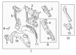 Diagram for Mazda CX-5 Wheelhouse - KBYW-71-11XA