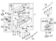 Diagram for Mazda Interior Light Bulb - GJ6A-66-461