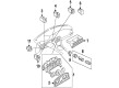 Diagram for Mazda Cigarette Lighter - H260-66-250