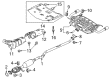 Diagram for Mazda 6 Exhaust Pipe - PY01-40-100B