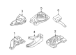 Diagram for Mazda Engine Mount - BCM4-39-060D