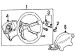 Diagram for Mazda MPV Wheel Cover - LC0132049