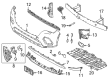 Diagram for Mazda CX-70 Bumper Cover - KR9D-50-031-BB