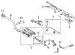 Diagram for Mazda Exhaust Heat Shield - PE5B-13-380A