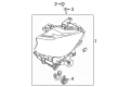 Diagram for Mazda CX-70 Light Socket - KML8-51-0K6