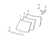 Diagram for Mazda MPV Car Mirror - LE43-69-220D