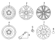 Diagram for Mazda Spare Wheel - 9965-35-4060