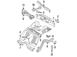 Diagram for Mazda RX-7 Rear Crossmember - FD01-53-940A