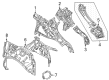 Diagram for Mazda MX-30 EV Wheelhouse - DNYE-70-15XA