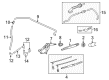 Diagram for Mazda 5 Windshield Washer Nozzle - C513-67-52Y