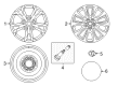 Diagram for Mazda Spare Wheel - 9965-42-4060