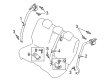 Diagram for Mazda CX-5 Seat Belt - KBYW-57-730A