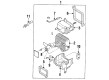 Diagram for Mazda 626 A/C Expansion Valve - BC1M-61-J14