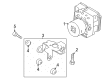 Diagram for Mazda ABS Pump And Motor Assembly - C5Y3-43-7AZB