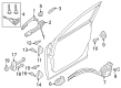 Diagram for Mazda CX-50 Exterior Door Handle - VA40-58-410-N7