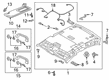 Diagram for Mazda 3 Sun Visor - BCJH-69-270C-02
