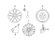 Diagram for Mazda 5 Alloy Wheels - 9965-20-6570