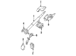 Diagram for Mazda MX-3 Ignition Lock Cylinder - EA02-76-290A