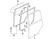 Diagram for Mazda MPV Door Seal - LB82-72-760J