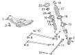 Diagram for Mazda Protege5 Strut Housing - B30H-28-700B