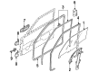 Diagram for Mazda 323 Door Latch Assembly - BR9458310D