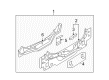Diagram for Mazda Rear Crossmember - C235-70-761