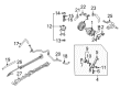 Diagram for Mazda Power Steering Pump - T060-32-600C
