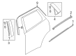 Diagram for Mazda CX-9 Door Moldings - TK48-50-670