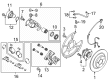 Diagram for Mazda CX-9 ABS Sensor - TK78-43-7EY