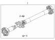 Diagram for Mazda CX-90 Drive Shaft - PFZ5-25-10XB