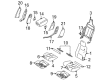 Diagram for Mazda B4000 Seat Cushion - 1F70-88-112