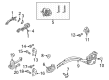 Diagram for Mazda MX-30 EV Exterior Door Handle - BCJH-59-410E-51