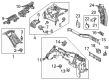 Diagram for Mazda CX-70 Pillar Panels - KR9D-68-290-75