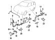Diagram for Mazda MPV A/C Hose - LB40-61-834
