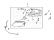 Diagram for Mazda Fog Light - BBM5-51-690B