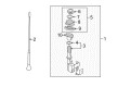 Diagram for Mazda MX-5 Miata Antenna Cable - NE51-66-940D