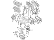 Diagram for Mazda Cylinder Head Gasket - AJ95-10-235