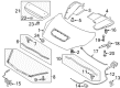 Diagram for Mazda Hood Latch - BBN6-56-620A
