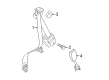 Diagram for Mazda 5 Seat Belt - C2Y5-57-790-10