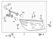 Diagram for Mazda CX-9 Light Socket - TK21-51-155