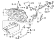 Diagram for Mazda Fuel Tank Strap - KD45-42-710A